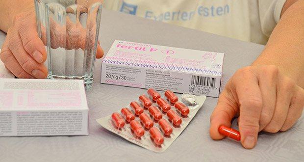 amitamin Fertil F Phase 1 Kinderwunsch Kapseln im Test - Speziell für Kinderwunsch entwickelt