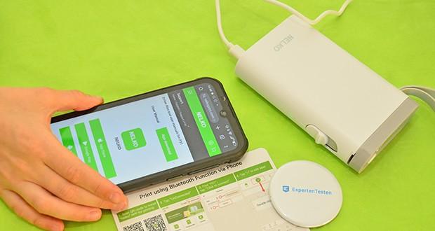 Nelko P21 Mini Etikettendrucker im Test - Einfache App-Steuerung