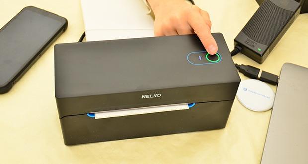 Nelko PL70e Bluetooth DHL Etikettendrucker im Test - Hohe Druckeffizienz