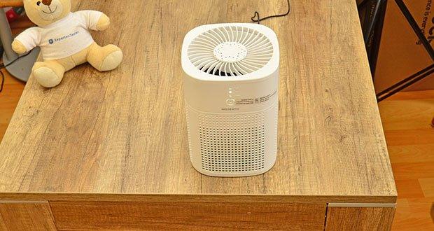 MORENTO HY1800 Luftreiniger im Test - 3 Geschwindigkeitsstufen, 4-Stunden-Timer
