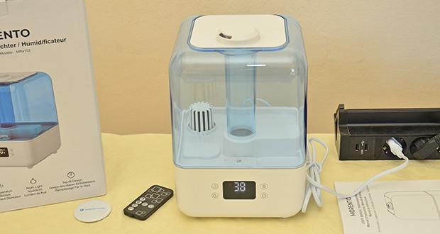 MORENTO MR4102 Luftbefeuchter im Test - 2-in-1 Cool Mist Luftbefeuchter & Aroma-Diffusor