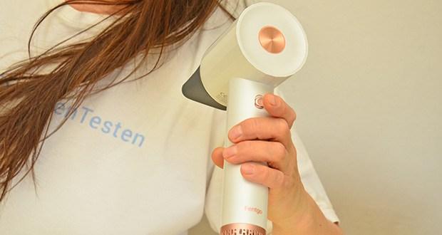 Fentgo Ionen Haartrockner mit Diffusor im Test - 200 Millionen Ionen Technologie
