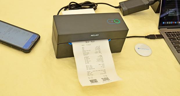 Nelko PL70e Bluetooth DHL Etikettendrucker im Test - Kabelloses Bluetooth-Drucken