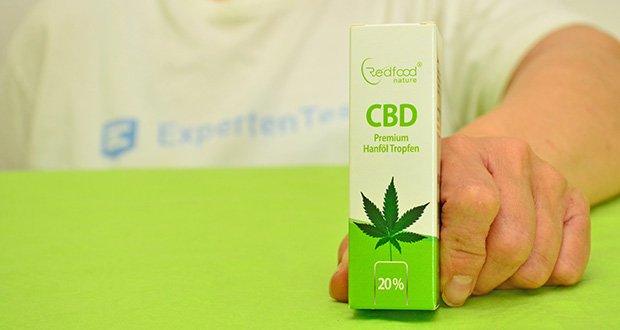 Redfood CBD ÖL 20% Vollspektrum Hanf Öl 10ml im Test – Vollspektrum-Formel für Entourage-Effekt