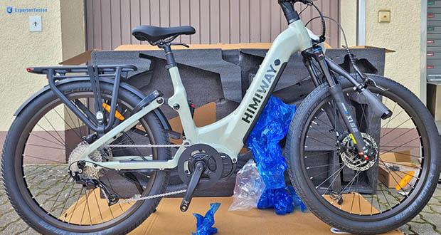Himiway A7 Pro E-Bike im Test - Robuster Aluminiumrahmen für Langlebigkeit