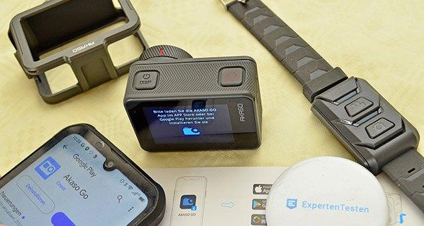 AKASO Brave 8 Lite Action Cam im Test - Fernsteuerung per App oder Fernbedienung