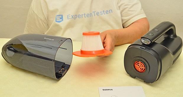 Baseus AP02 Akku Handstaubsauger im Test - Einfache Reinigung des Staubbehälters