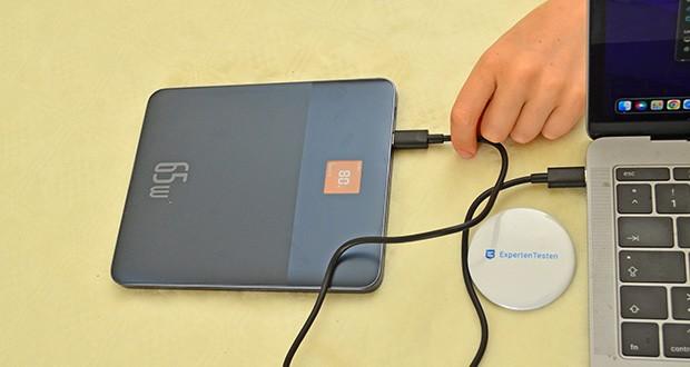 Baseus Blade 2 Ultra Slim Powerbank im Test - Schnellladefunktion mit bis zu 65 W