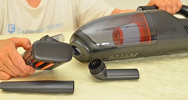 Baseus AP02 Akku Handstaubsauger im Test - Elektrische Silikonrollerbürste gegen Verheddern