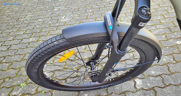 Himiway A7 Pro E-Bike im Test - 27,5-Zoll-Reifen für verschiedene Terrains; hochwertiges Vollfederungssystem