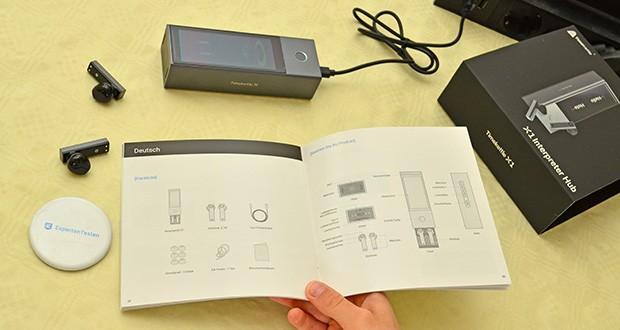 Timekettle X1 AI Dolmetscher-Hub im Test - Lange Akkulaufzeit von 9 Stunden