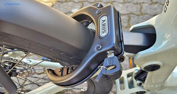 Himiway A7 Pro E-Bike im Test - Integriertes ABUS-Schloss zur Diebstahlsicherung