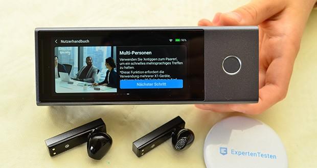 Timekettle X1 AI Dolmetscher-Hub im Test - Eignet sich für Gruppen bis 20 Personen