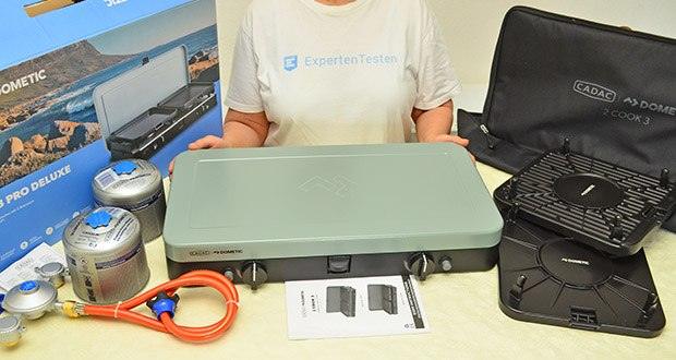 Cadac Dometic 2 Cook 3 Pro Deluxe Campingkocher im Test - 2 Jahre Garantie für zusätzliche Sicherheit
