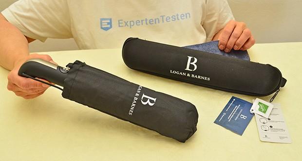 LOGAN & BARNES Regenschirm Manchester im Test - Entwickelt und designt in Deutschland