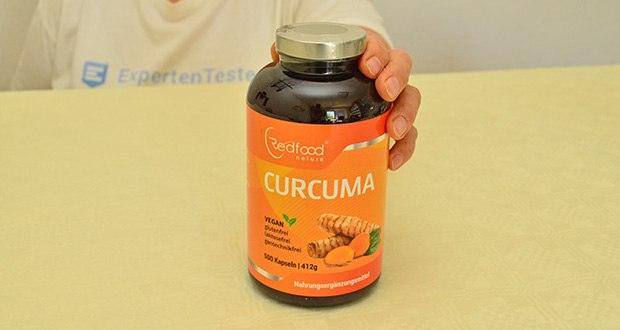 Redfood Bio Kurkuma Kapseln im Test – Hergestellt in Deutschland