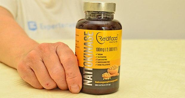 Redfood Premium Nattokinase Kapseln im Test – Hergestellt in Deutschland nach höchsten Qualitätsstandards