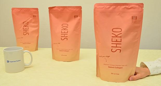 SHEKO Naked Collagen im Test - 100% bioaktive Kollagen-Peptide