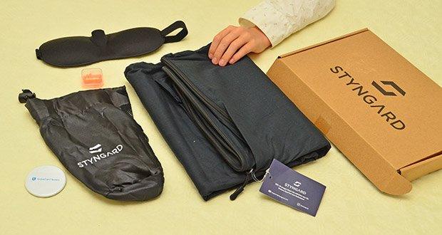 STYNGARD Hüttenschlafsack Valencia im Test - In Deutschland entwickelt und designed
