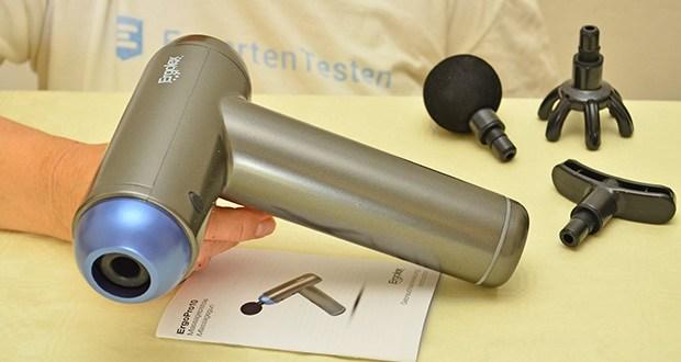 Ergolex Massagepistole ErgoPro 10 im Test - Ergonomisches Design
