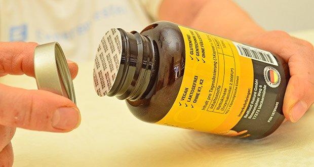 Redfood Premium Nattokinase Kapseln im Test – Hohe Enzymaktivität von 580.000 FU pro Dose