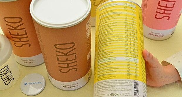 SHEKO Balance Shake im Test - 27 Vitamine & Mineralien enthalten