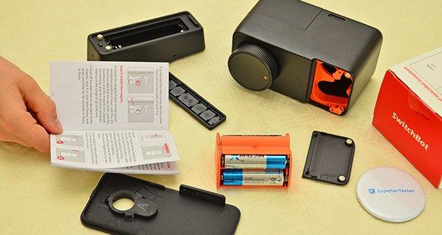 SwitchBot Smartes Türschloss Smart Lock Pro mit Keypad Touch im Test - Optionales Dual-Akku-Pack für zusätzliche Laufzeit; Lange Akkulaufzeit (bis zu 9 Monate)