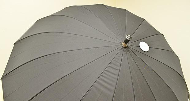 LOGAN & BARNES Regenschirm Edinburgh im Test - Fiberglas verstärkte Metallstreben