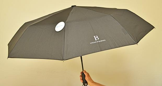 LOGAN & BARNES Regenschirm Manchester im Test - Zertifizierte Teflon-Beschichtung gegen Feuchtigkeit