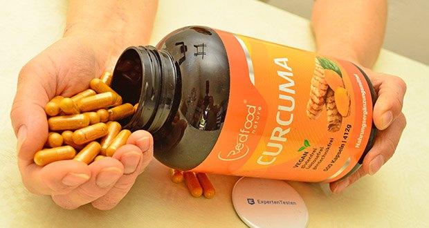 Redfood Bio Kurkuma Kapseln im Test – 700mg Bio Kurkuma pro Tagesdosis