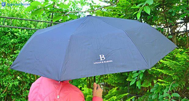 LOGAN & BARNES Regenschirm Manchester im Test - Zuverlässiger Schutz vor Regen und Wind