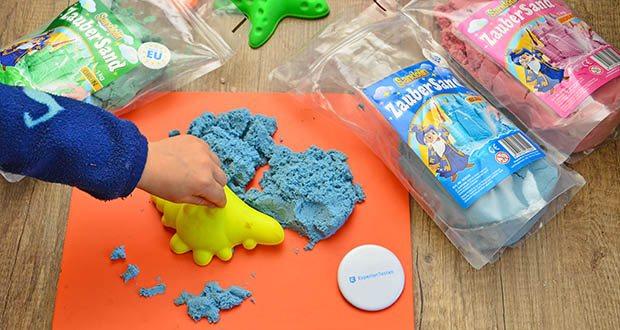 Sandolin Zaubersand im Test - Einfach zu formen und zu modellieren