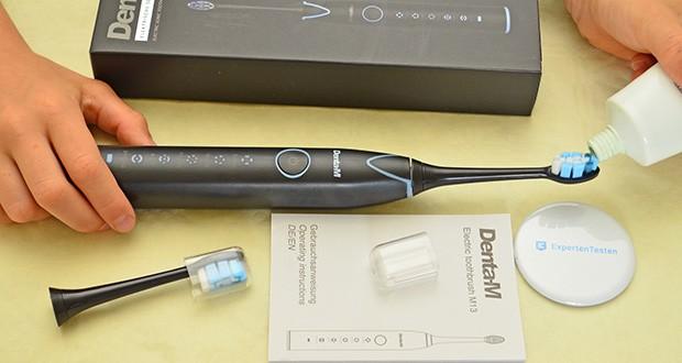 Denta-M Elektrische Schallzahnbürste im Test - Innovative Technologie mit künstlicher Intelligenz