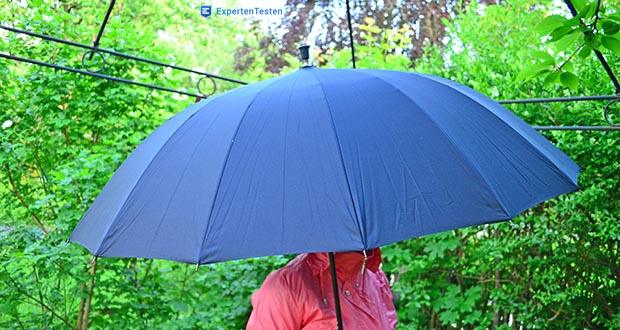 LOGAN & BARNES Regenschirm Edinburgh im Test - Elegant und stilvoll; zuverlässiger Schutz vor Regen und Wind