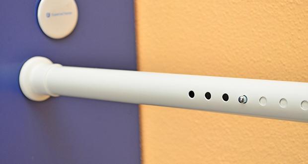 MEISENBERG Teleskop-Vorhangstange im Test - Edles, rostfreies Design