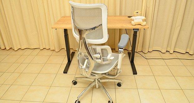 Sihoo Doro S300 Bürostuhl im Test - Umfassende Unterstützung des unteren Rückens; weiche, geräumige Kopfstütze