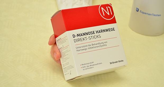 N1 D-Mannose Direkt-Sticks von Pharmedix im Test - Effektive Behandlung von Blasenentzündungen und Harnwegsinfektionen