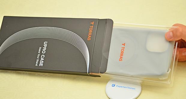 Torras Ostand Spin Case Hülle für iPhone 15 im Test - Militärischer Fallschutz