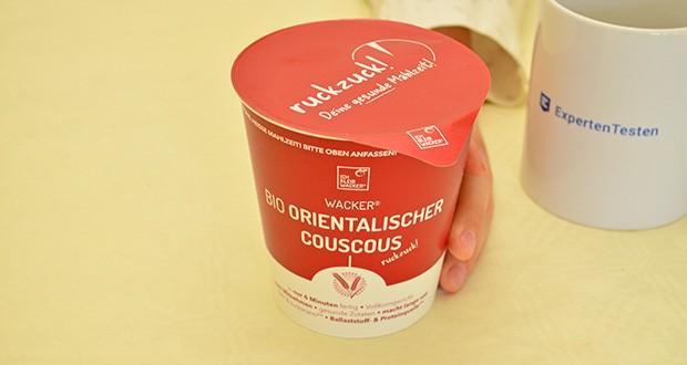 Wacker Bio Orientalisches Couscous-Gericht im Test - Schnelle Zubereitung in nur 6 Minuten