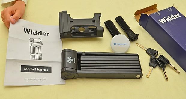 Widder Fahrrad-Faltschloss Jupiter im Test - Langlebige Qualität made in Germany