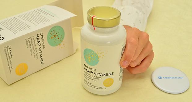 Cosphera Haar Vitamine im Test - Hochdosiert mit 21 Mikronährstoffen