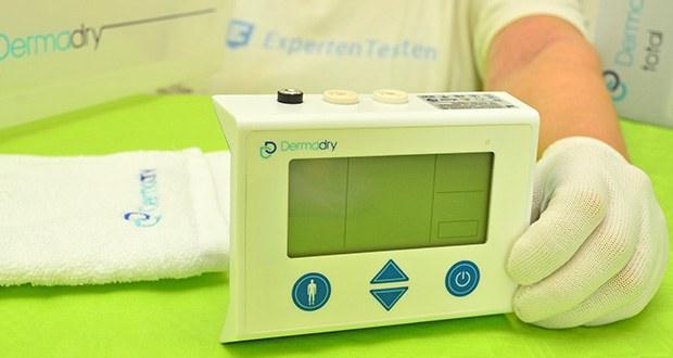 Dermadry Total Iontophoresegerät im Test - Kompaktes Design mit praktischem Koffer