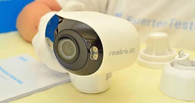 Reolink Argus 4 Pro Überwachungskamera mit Solarpanel im Test - Kompaktes und unauffälliges Design; 180° Panoramablick ohne tote Winkel