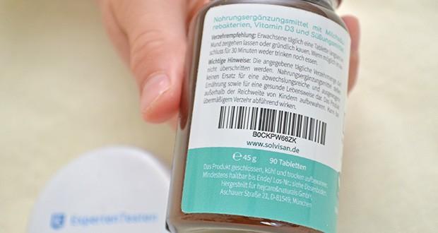SOLVISAN Pro Dental im Test - Natürliche Inhaltsstoffe ohne künstliche Zusätze