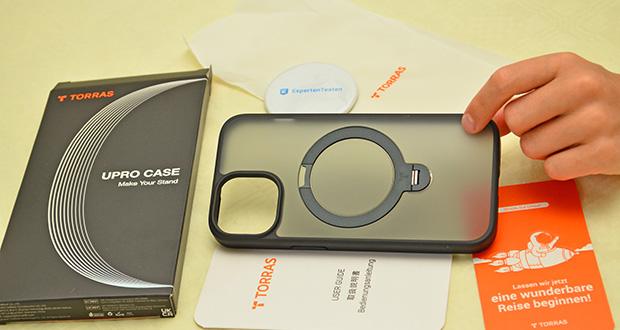 Torras Ostand Spin Case Hülle für iPhone 15 im Test - Schlankes Design trotz Standfunktion