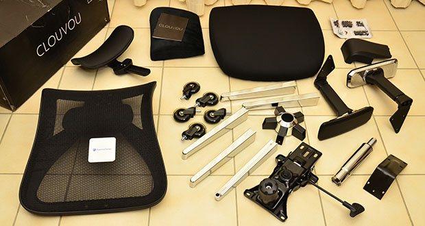 CLOUVOU Ergonomischer Bürostuhl im Test – Haltbare und robuste Konstruktion