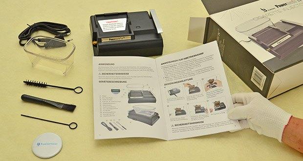 Powermatic 4 Elektrische Zigarettenstopfmaschine im Test - Geeignet für gängige Zigarettenhülsengrößen (King-Size & XL)