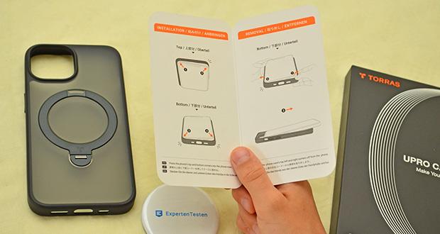 Torras Ostand Spin Case Hülle für iPhone 15 im Test - Starke MagSafe-Kompatibilität