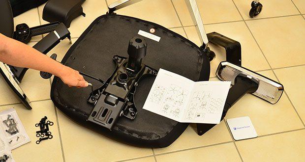 CLOUVOU Ergonomischer Bürostuhl im Test – Einfache Montage und Einstellung