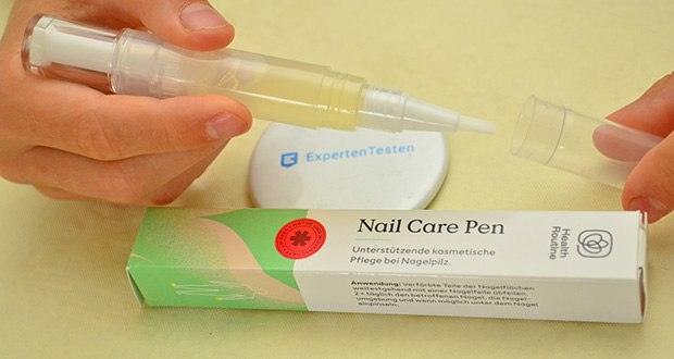 Health Routine Nail Care Pen im Test - Leichte, präzise Anwendung; angenehmer Zitrus-Minze-Duft